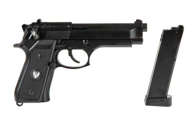 Pistol Airsoft BERETTA M92,HFC HG194,CO2,Blow Back,Full Auto Si Cutie Transport