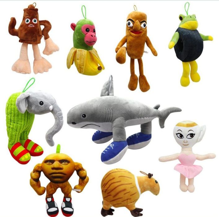 Italian brainrot плюшени играчки