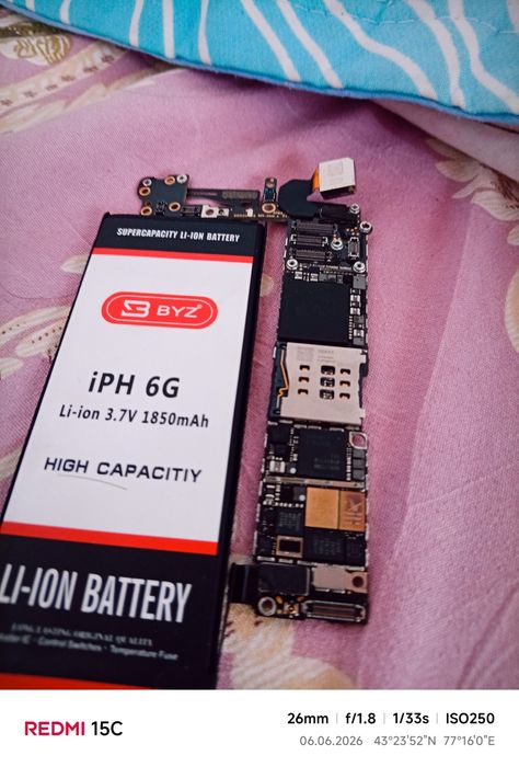 Iphone 6 бушенный на запчасти