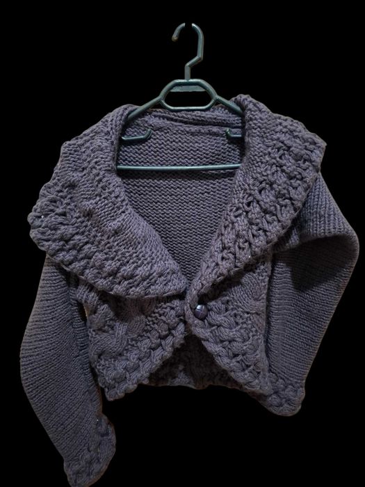 Bolero tricotat handmade