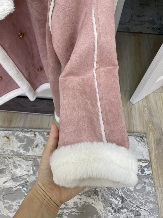 Продам стильную дублёнку-авиатор