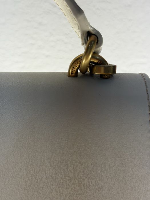 PINKO “Lov on top handle mini light vite”