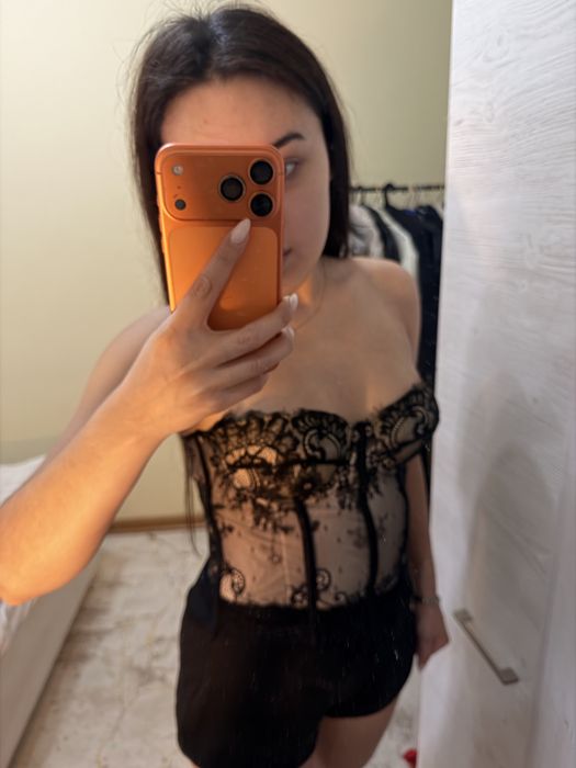 двойка корсет с шортами