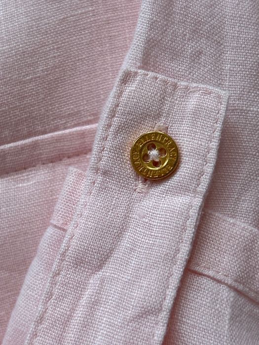 Разкошна ленена туника в бледо розово Ellen Tracy