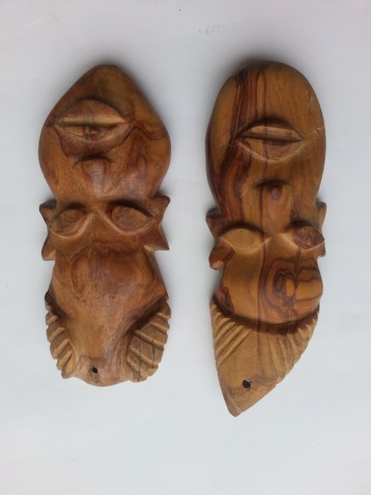 Африкански фигури/маски -дървени. Колекция от Нигерия, Замбия,Зимбабве