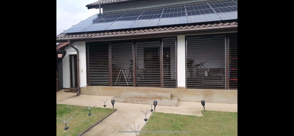 Glisierere cu lamele rombus