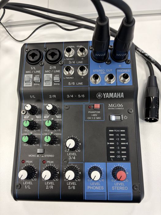 Mixer Yamaha MG06