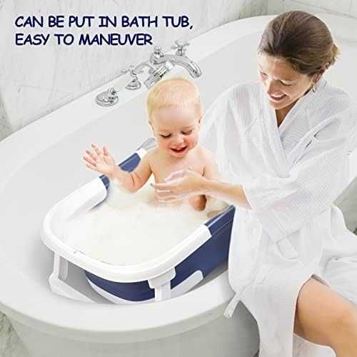 Нова Мултифункционална детска вана – сгъваема, термо, мобилна за бебе