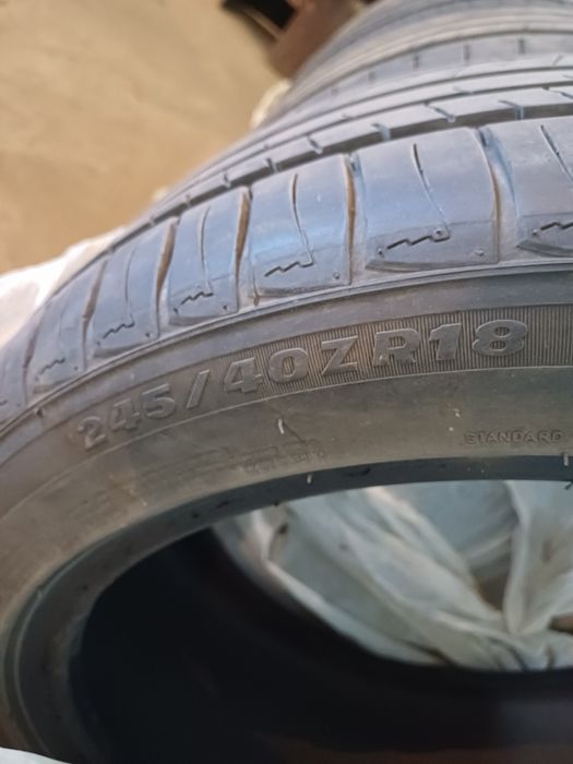 Шины б/у 4штук летние