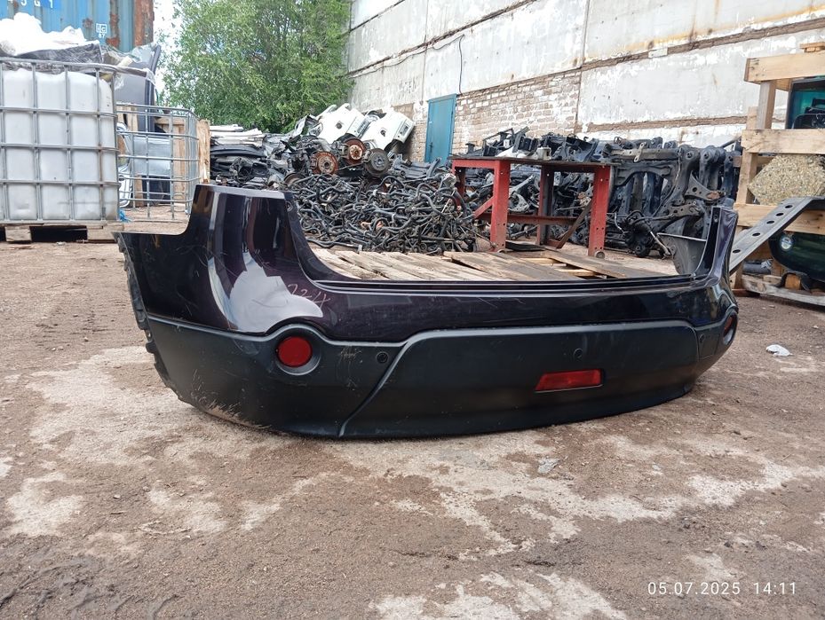 Задний бампер Nisaan Qashqai J10 рестайлинг