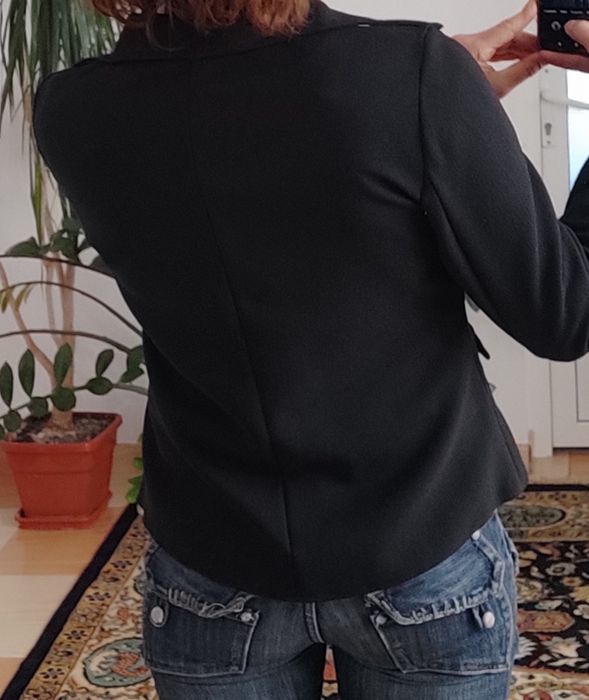 Sacou femei negru marime 42