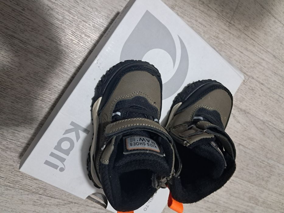 Сапоги детский размер  22 . Материал небук.