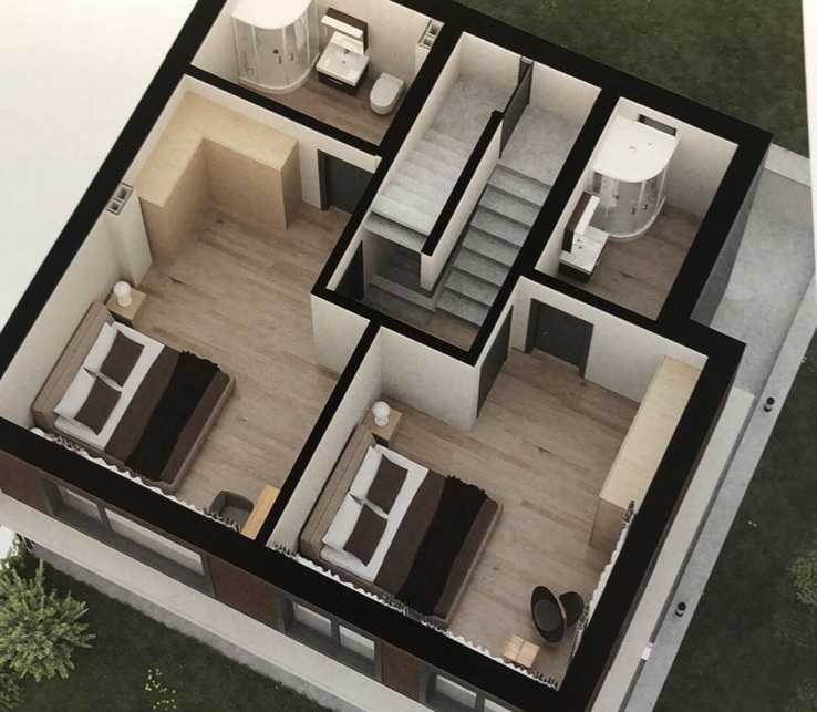 Къща с три спални 176 м² в Манастирски Рид