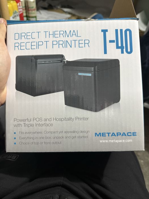 Метапайс Т-40 Компактен принтер за касови бележки с троен интерфейс