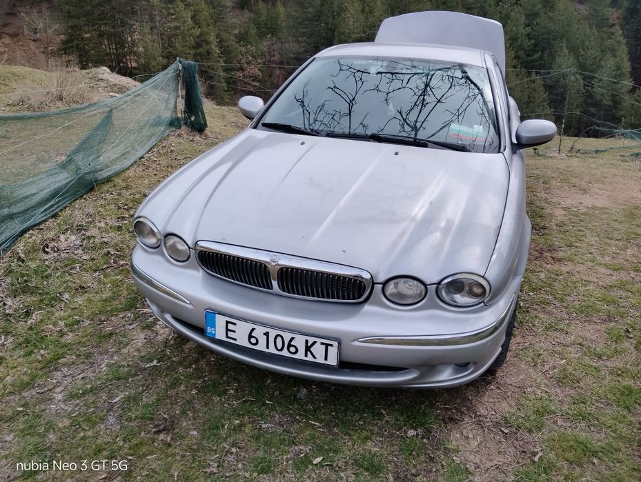 Jaguar  x type v6 2.1 ГАЗ FWD  ръчна