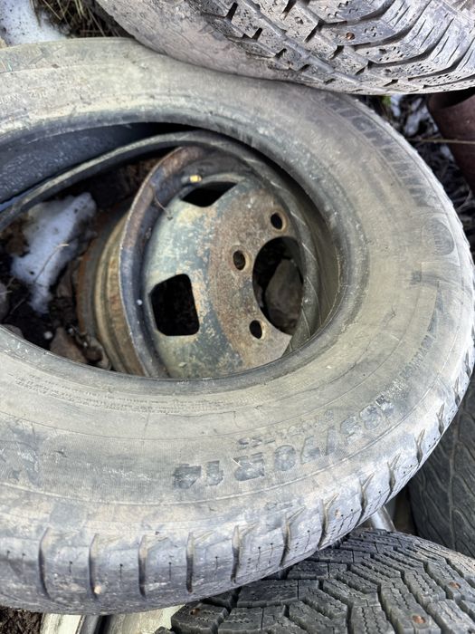 Продам диски с покрышками на газель