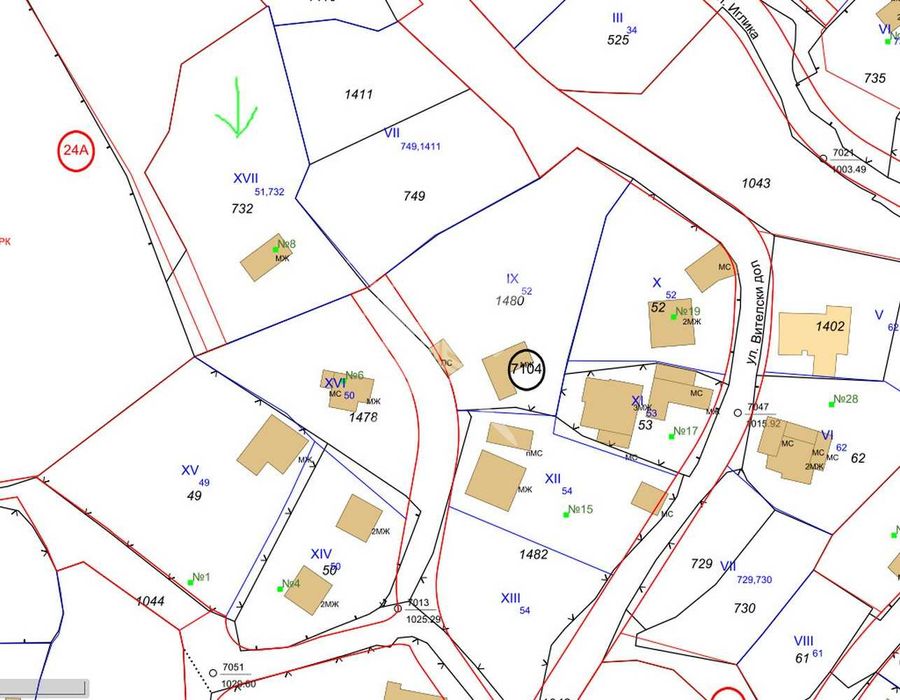 Продава се Парцел в с. Железница, Област София-град - 1683 кв.м за 43 €/кв.м - Снимка #2