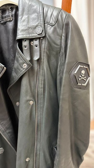 Кожаная куртка Philipp Plein