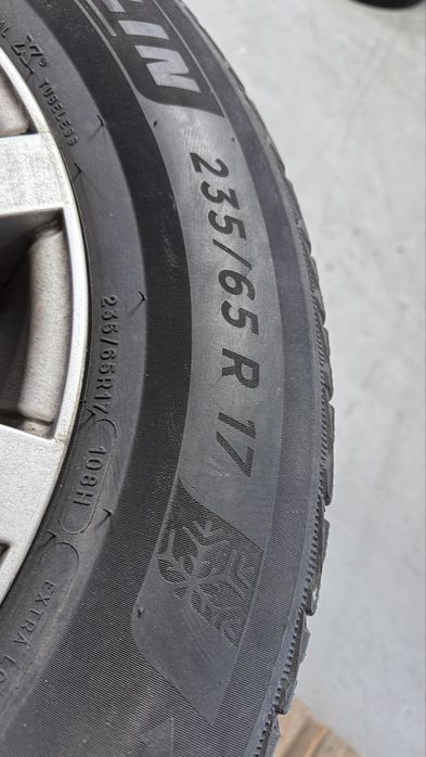 Jante VW Touareg R17 5x130 cu anvelope Michelin  235/65 R17