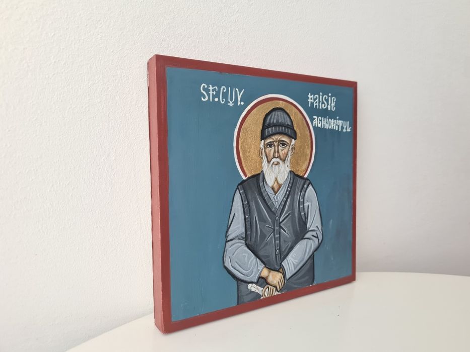 Icoană pictată manual