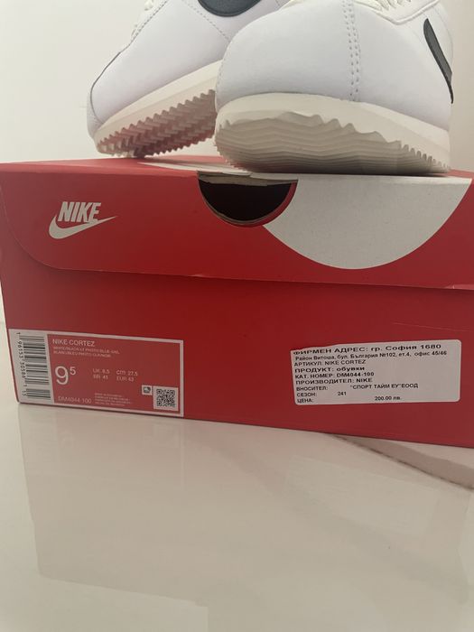 Маратонки Nike Cortez DM4044-100 №43 нови