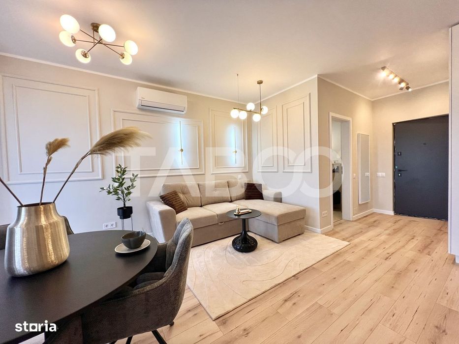 Apartament cu 2 camere de vanzare in Floresti nou cu balcon la cheie