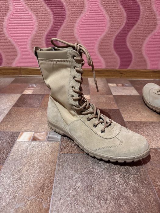 Песочные берцы новые