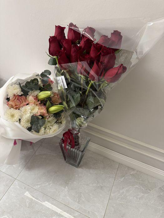 букет свежих цветов