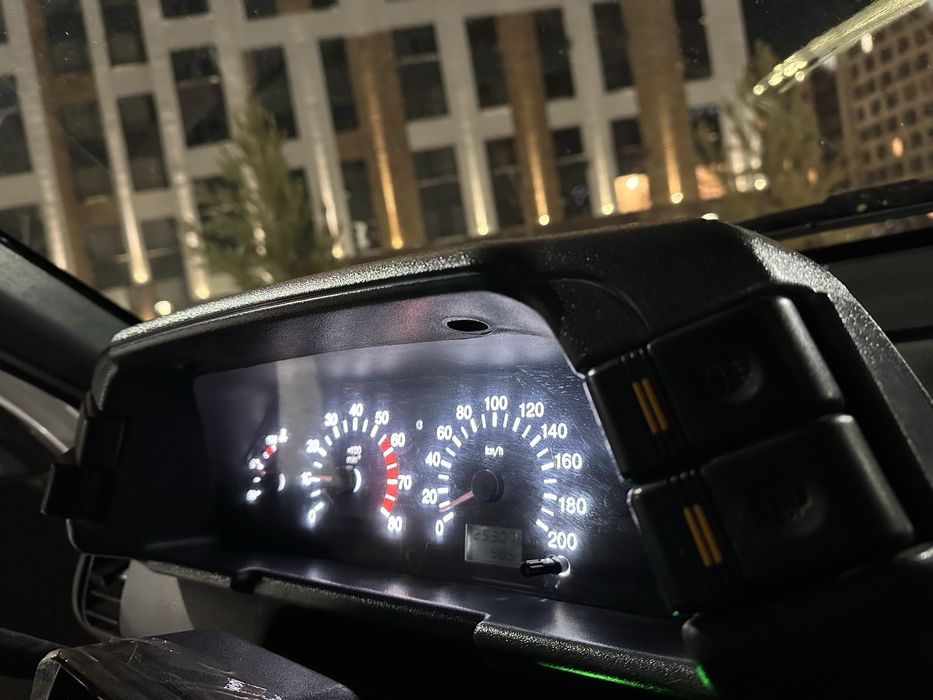 Пересвет приборной панели