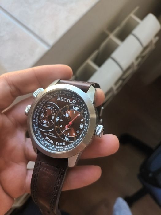 Ceas Bărbătesc Sector Oversize Dual Time R3251102055 – Stare Foarte Bună