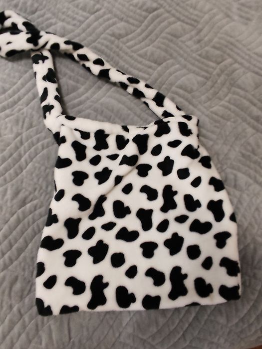 Шопер. Сумка. Мода 2022. Коровий принт