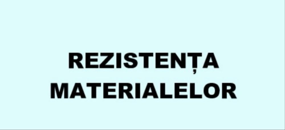 Pregatiri / Meditatii la rezistenta materialelor si vibrarii mecanice