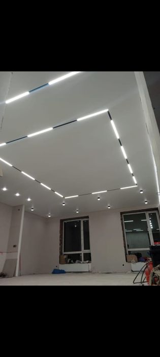 Натяжные потолки софиты в подарок