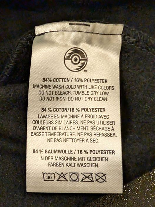 Bluză Hanorac Original Pokémon Center - Pikachu Neon (Mărime 2XL, Nou)