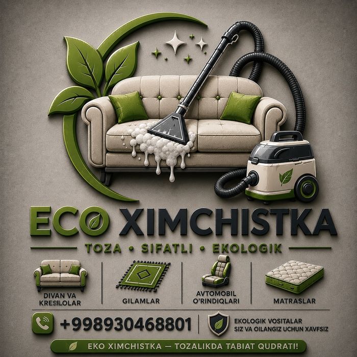 Ximchistka divan matras  gilam
