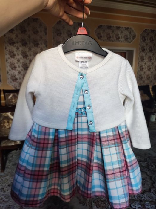 Платье для девочки 12 месяцев