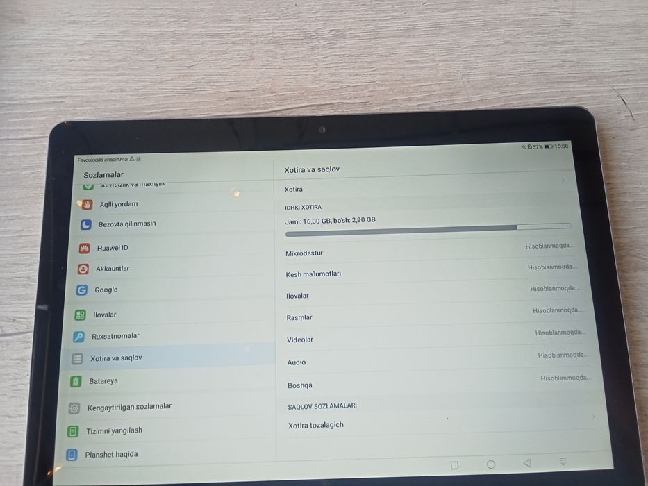 Huawei pad mini 16/2