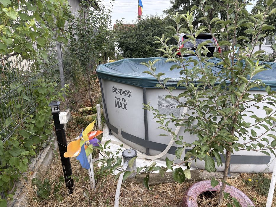 Piscina Beatway Steel Pro MAX 366 x100 9000 litrii cu pompa de filtrar