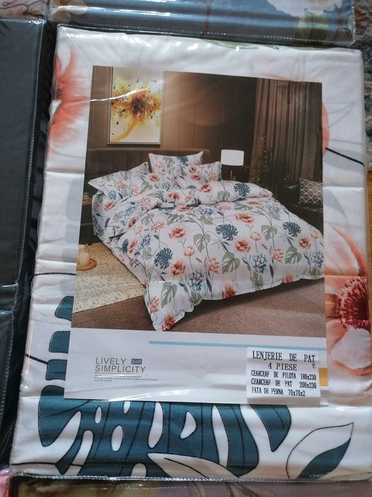 OFERTA Lenjerie de pat 4 piese
