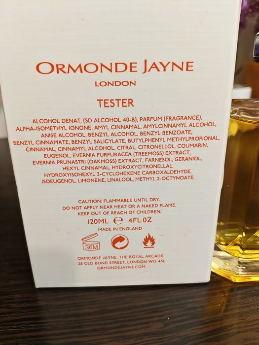 Парфюм Tolu  Ormonde Jayne