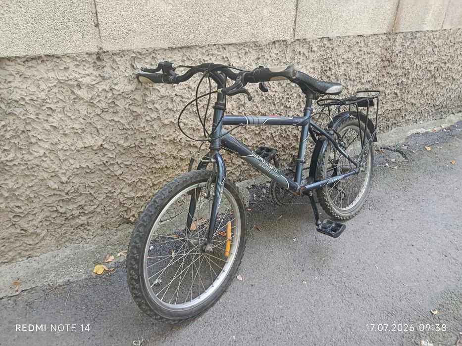 Детский велик Laux серого цвета