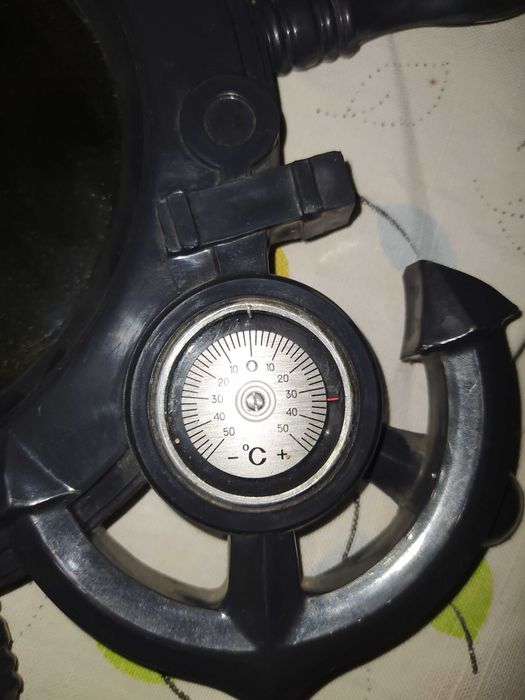 Антиквариат штурвал термометр