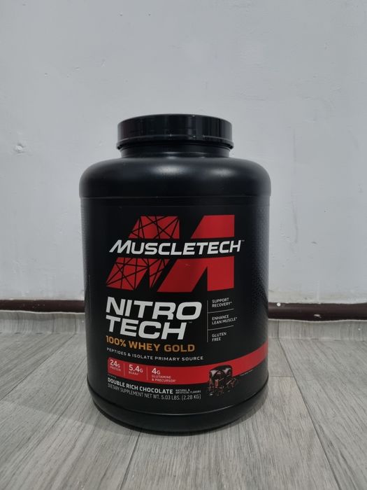 Протеин NITRO TECH, MUSCLETECH, PROTEIN, Протеин золотый