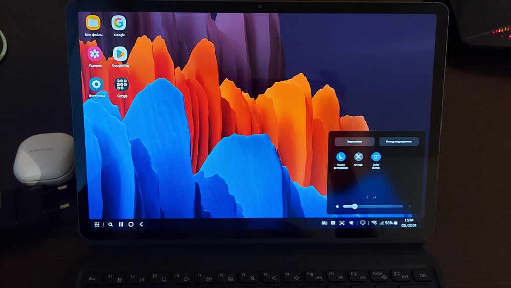 Samsung tab s7+ клавиатура чехол