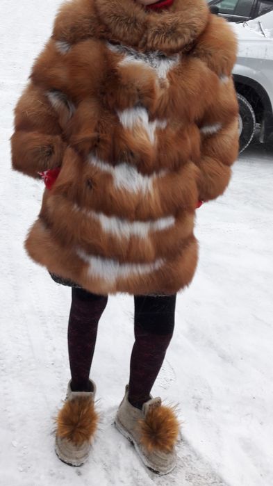 Продам шубу лисы