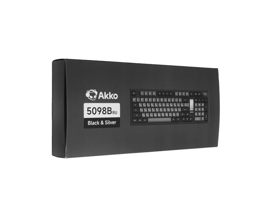 \ Клавиатура AKKO 5098B Plus Black&Silver