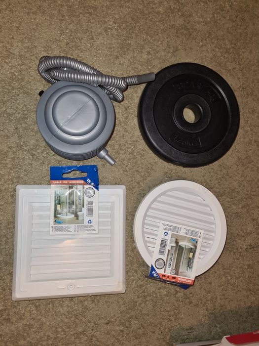 Vand grile ventilator, pompa aer, greutate spartan 1.25kg