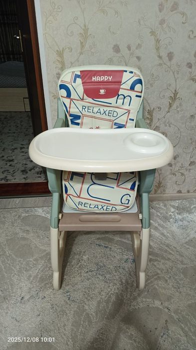 Детский стульчик для кормления и игр 3 в 1