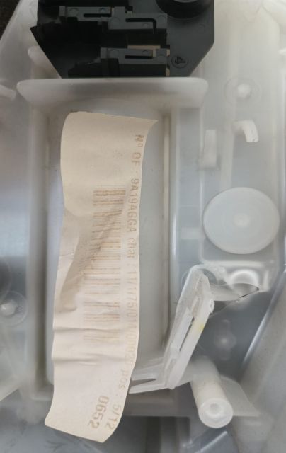 Aeroterma bord 9824205580 Peugeot 208 prima generatie (facelift)