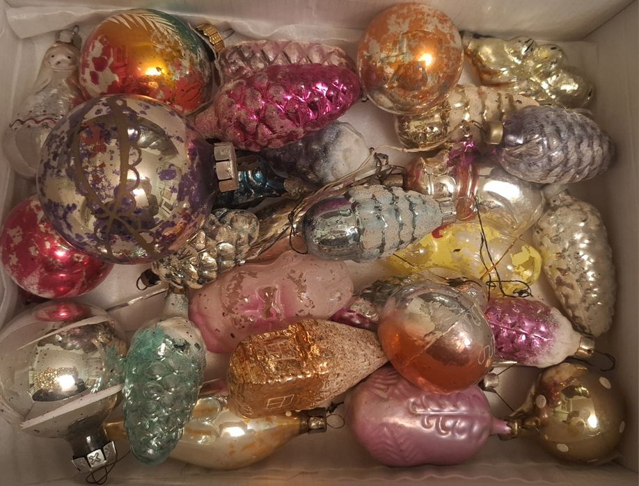 Ёлочные игрушки Советского периода.